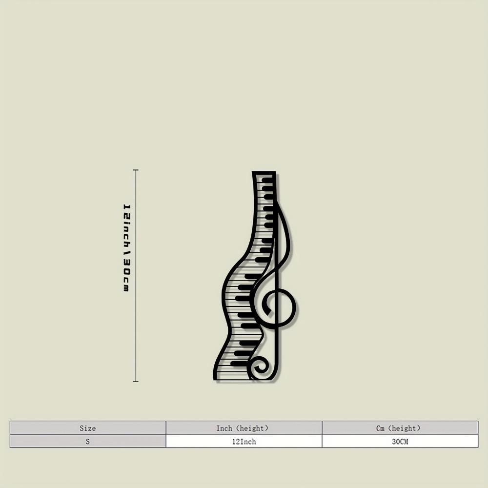 1pc Metal Piano Player Wall Art Music Decor Custom Name Sign Modern Sculpture for Home Living Room Studio Gift