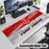 Custom Name Text Mouse Pad Hull KR Personalized Desk Pad For Work And Gaming