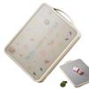Stainless Steel Cutting Board Non Stick Chopping Board Odor-Resistant Cooking Accessories For Outdoors RV Camping Travel Picnic