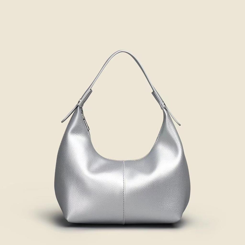 1Pc Korean Version of Single Shoulder Bag, Underarm Bag, Dumpling Bag, Autumn and Winter Commuter Versatile Women's Bag, Women's Bag, Hand Carry