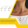 Necklace Flower Attractive Charming Skin-Friendly Pendant Exquisitely Polished Clothing Accessories Delicate Fashion