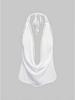 2025 European Retro Backless Rivet Halter Top for Women