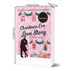 Christmas Eve Love Story Advent Book, Time-Traveling Love Story Countdown Calendar, Romance Christmas Gift for Her or Him