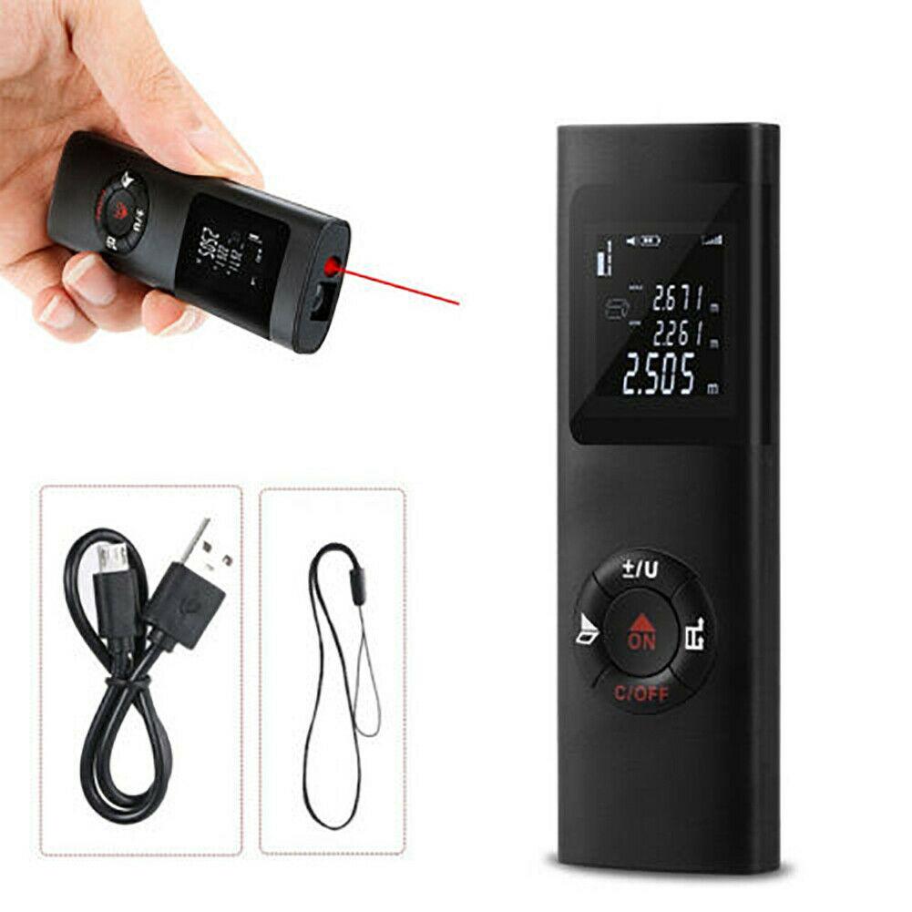 Handheld 40M Laser Rangefinder Digital Laser Distance Meter Pen Battery-powered Laser Range Finder Tape Distance Measure