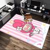 1pc LABUBU Printed Chair Rug for Home Office Use, Living Room Kitchen Game Room Area Carpet