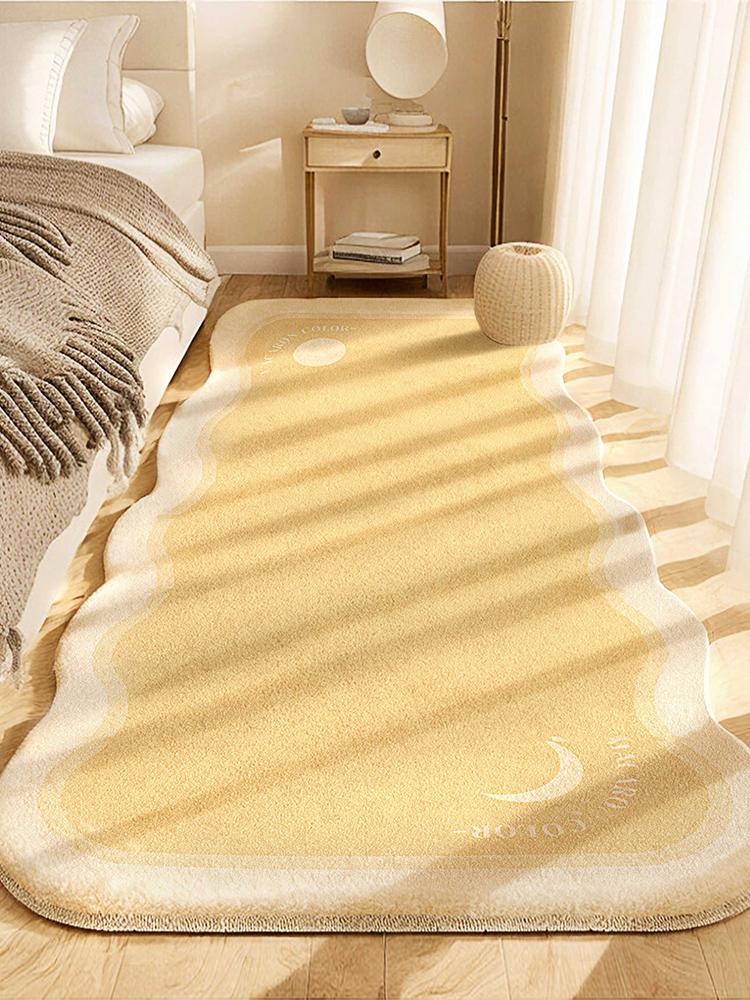 Cartoon Boby Bedroom Decor Bedside Carpet Fluffy Soft Plush Floor Mat Nordic Style Carpets for Living Room Thicken Anti-slip Rug
