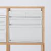 Muji Recycled Polypropylene Small Storage Case Wide Large White Gray Approximately Width 37 Depth 26 Height 17.5 cm