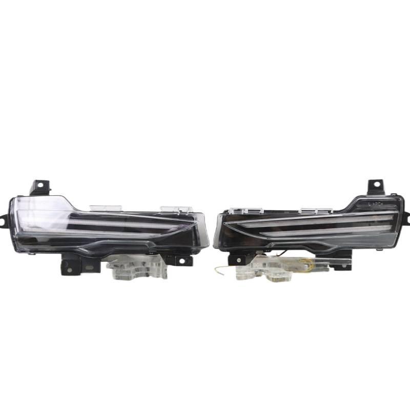 LED Daytime Running Lights for Tesla Model 3 (19-21) and Model Y, Porsche-Compatible.