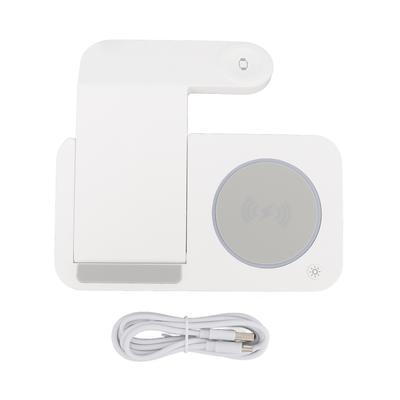 4 In 1 Wireless Charger Stand Foldable Magnetic Wireless Charging Station for IOS 15 14 13 12 Phone