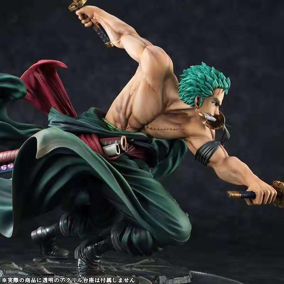Anime One Piece Figure Roronoa Zoro Three-Blade Sa-Maximum Manga Anime Statue Action Figure Collection Ornaments Model Toys Gift