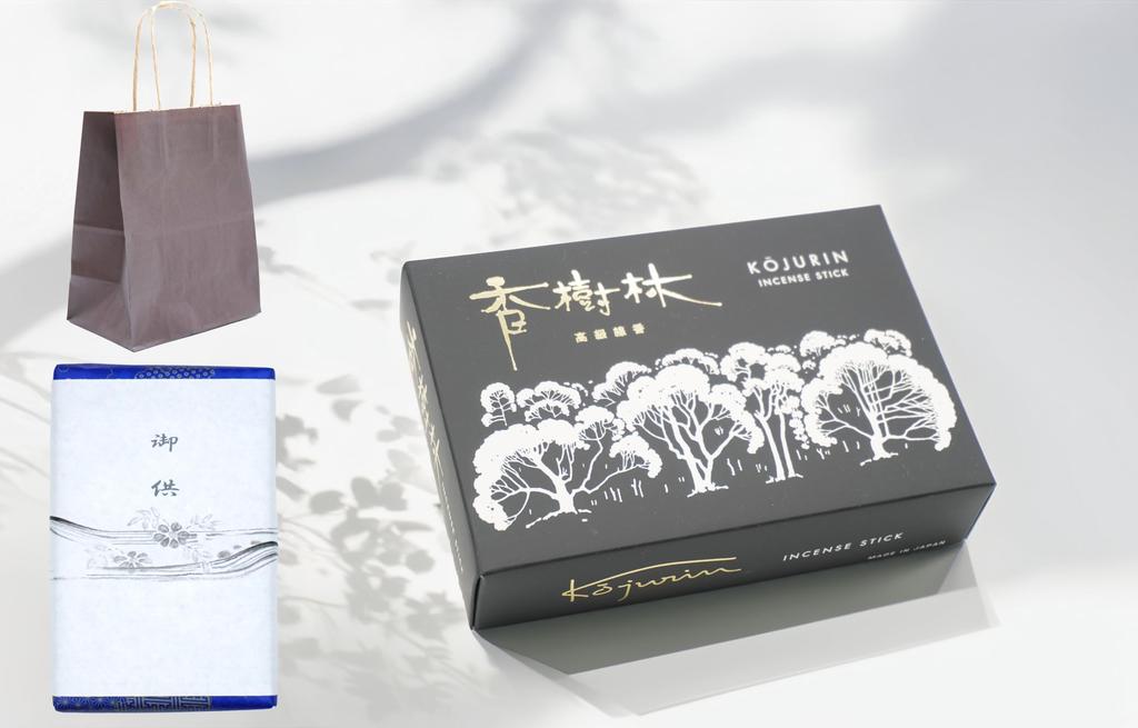 [Includes a Paper Bag for Carrying - Kojurin] Large Rose Incense, Premium Smoke-Producing Incense Made with Sandalwood from Karnataka, India,