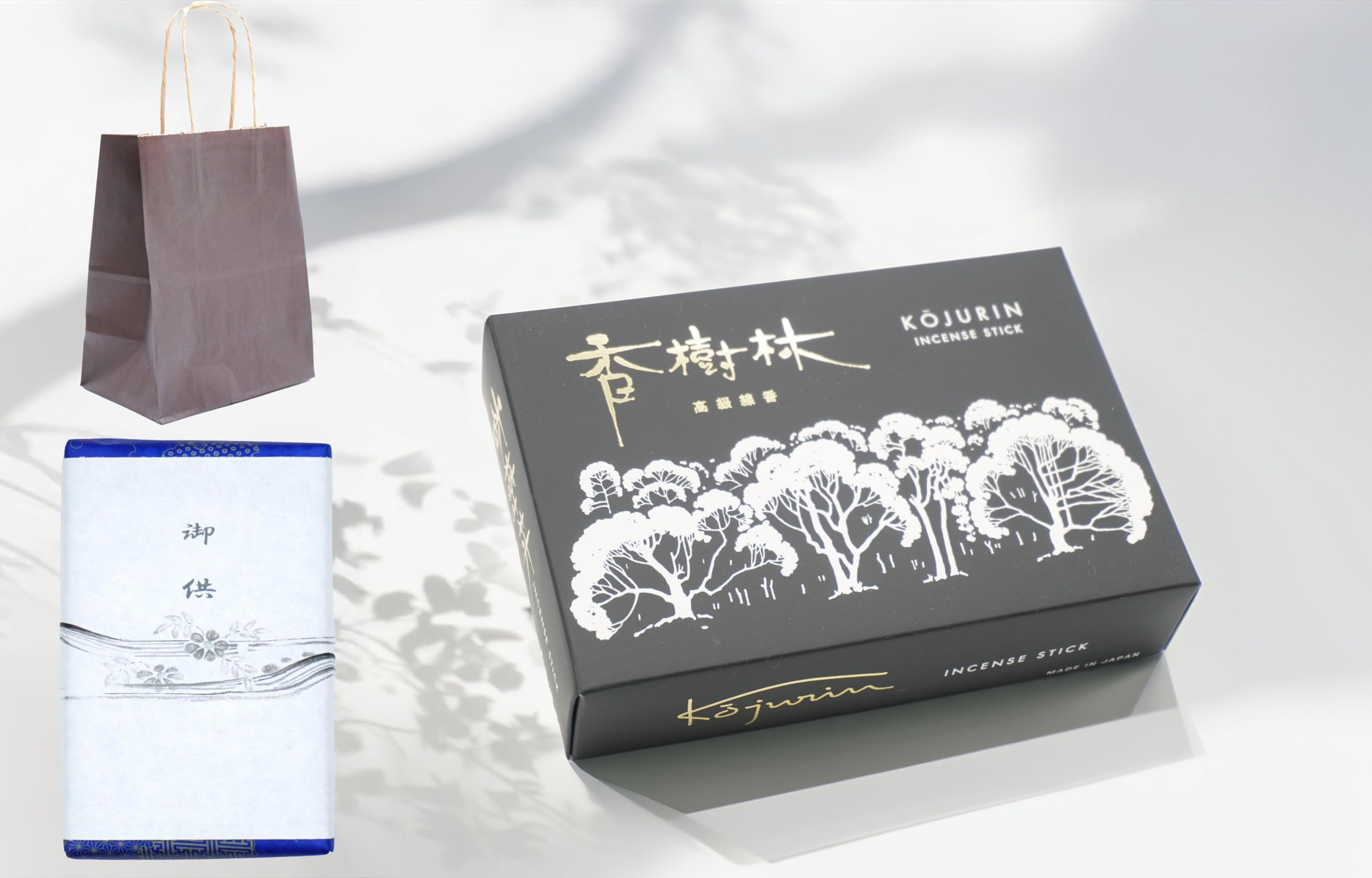 

[Includes a paper bag for carrying - Kojurin] Large Rose Incense, Premium Smoke-Producing Incense Made with Sandalwood from Karnataka, India,