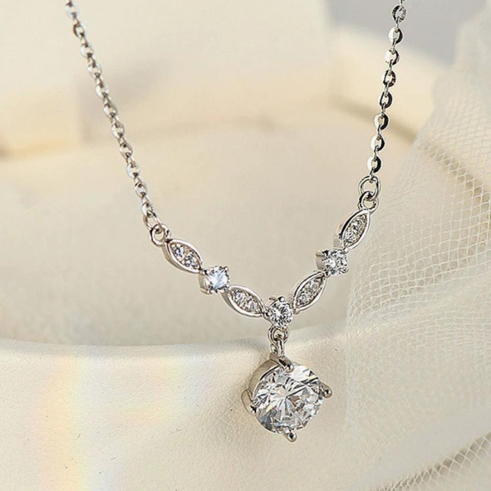 Jewelry Full Drill Clavicle Chain Diamond Joker Pendant Jewelry New Pendant Necklace Women