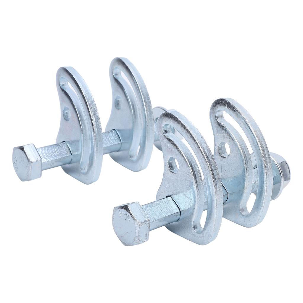 2 STÜCK Oberer Querlenker Sturz-Kit Eisen + 1,5 Grad Sturzschrauben Einstell-Kit Ersatz für XL 1500 2500 Silber