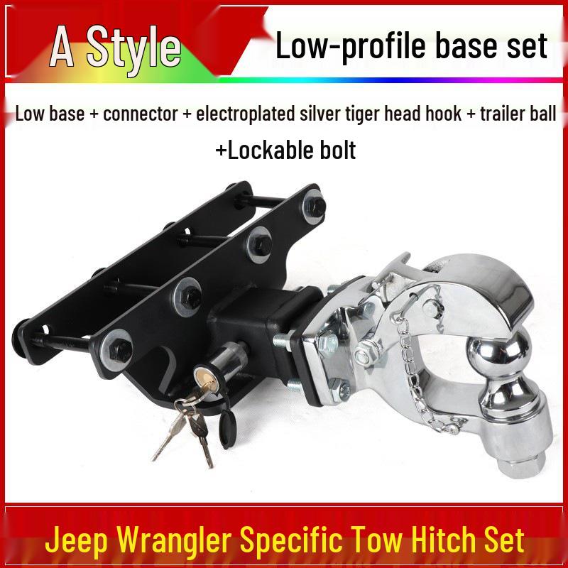 Compatible Tow Hook for JEEP Wrangler BJ40L: Off-road Rogue Tow Bar & Rear Hook