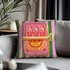 New Ssardine Canead Cushion Cover Antidustmite Pillowcase Invisible Zipper Silky Short Plush Sofa Cushion Cover