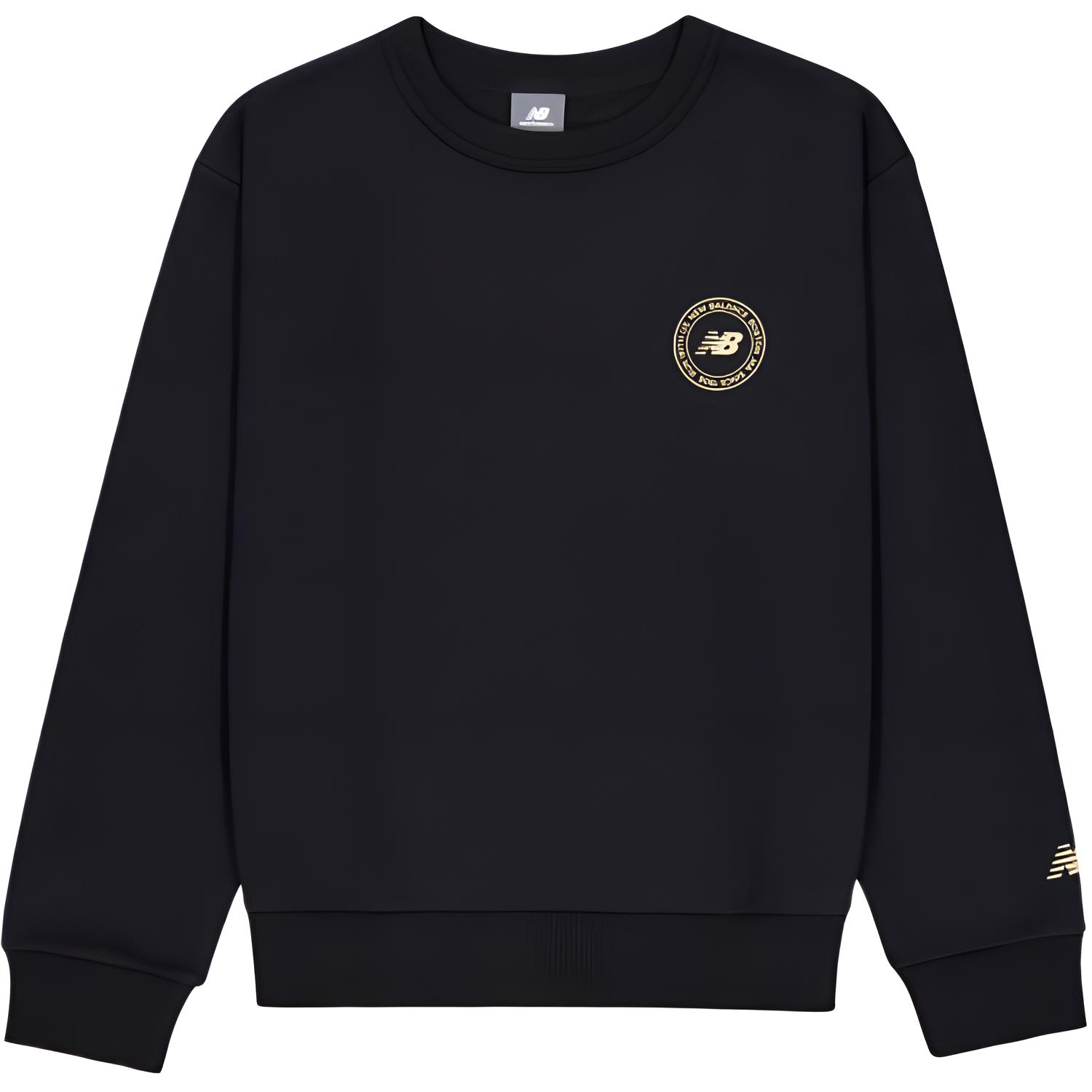 Толстовка New Balance Женская Черная AWT43368-BK M