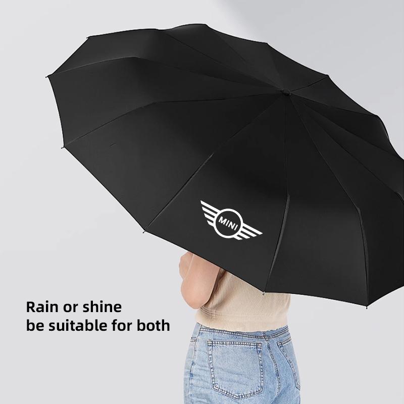 Car Interior Accessories Car Folding Umbrella Portable For MINI Cooper JCW Countryman Clubman Cabrio Paceman Coupe Roadster
