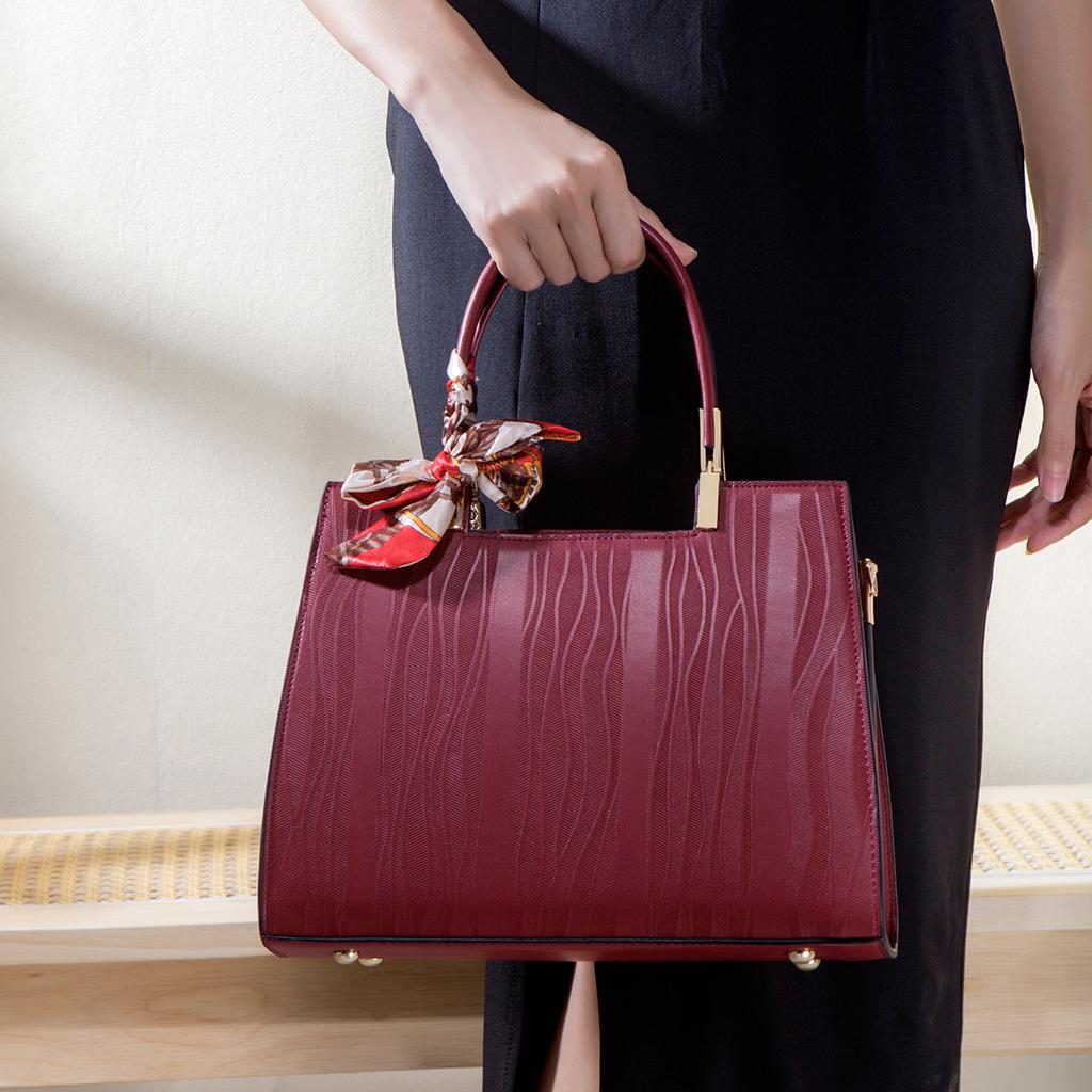 Red Handbag for Women 2024 New Model, Elegant Mother's Wedding Bag, Stylish Crossbody Handbag, Wedding Mother-in-law Bag