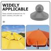 Umbrella Tip Cover Parasol Pole Cap Finial Top Cap for Outdoor Patio Beach Camping Garden Easy Installation Stylish Reusable