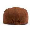 New Suede Autumn Winter Beret Fashion Vintage Men Women Newsboy Hat Casual Flat Visor Cap Berets For 54-58cm Head Circum Ference