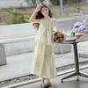 Children's dress, summer western-style vest dress, princess dress, girl's temperament, casual dress two-piece set