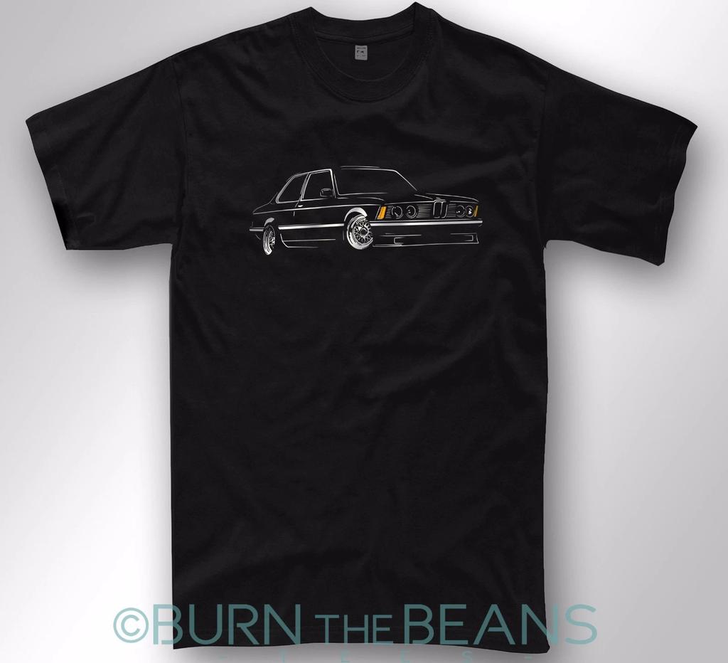 T-shirt e21 fans classic bimmer design 318 320 323i tshirt S - 5XL