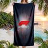 Asciugamano da Spiaggia Moda F1 Portatile Morbido Asciugatura Rapida per Nuoto Campeggio Vacanze