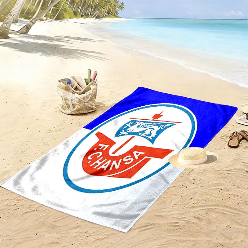 Hansa Soul Print Strandtuch, Großes Weiches Schnelltrocknendes Handtuch für Strand Camping Schwimmen