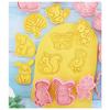 PP Tier-Keksstempel-Set inklusive Bär, Eichhörnchen und Kaninchenformen für Kekse, Fondant und Zuckerdekoration