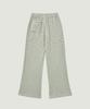 LMOOD WOMEN Puppy Stripe Lounge Pants Warm Grey
