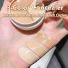 Paleta de corretivo de 3 cores textura creme cobre marcas de acne olheiras multifuncional maquiagem facial