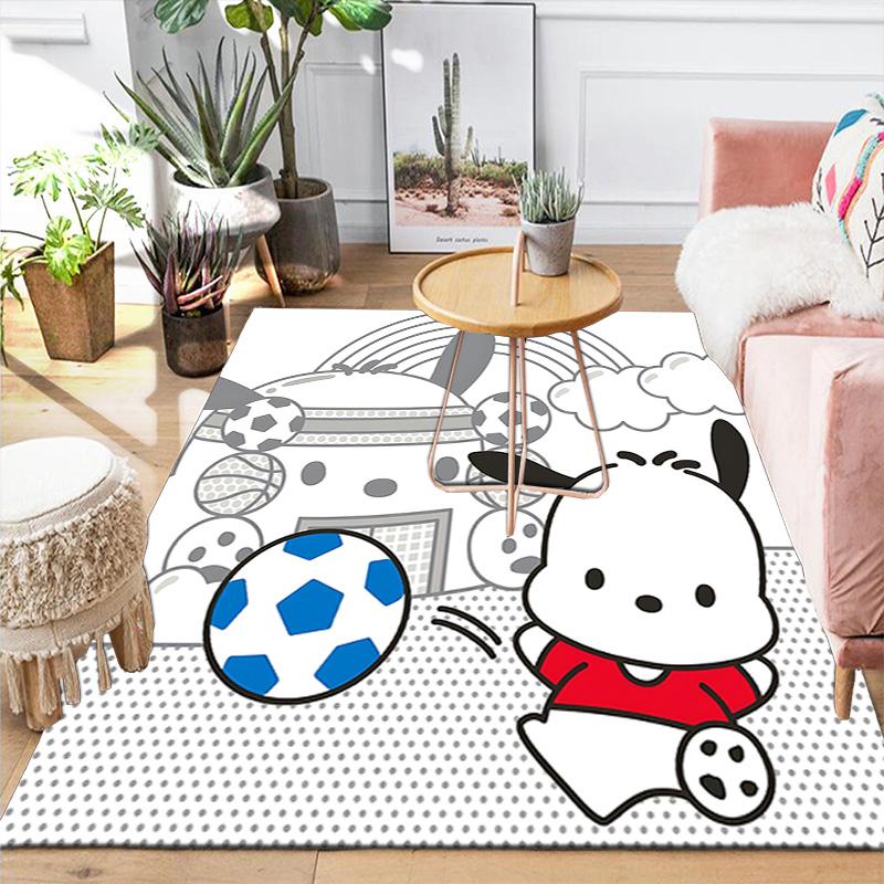1pc Soccer Fun Friends Rug, Office Carpet Indoor Outdoor Entrance Doormat, Non-Slip Soft And Comfortable, Living Room. Q7140183