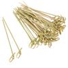 100pcs Looped Knot Cocktail Bamboo Skewers 9/12/15cm Bamboo Knot Skewers Fancy Toothpicks  Drinks