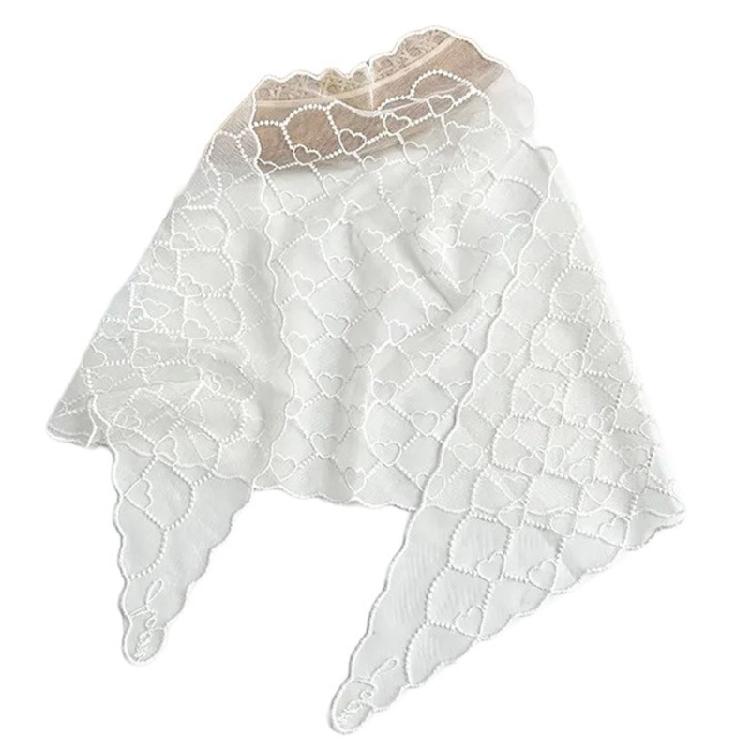 Кружевной цветочный платок на голову, шарф для волос, элегантная бандана, платок для волос, повязка на голову