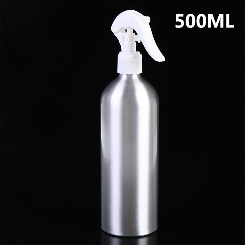 1Pcs 30-500Ml Aluminum Bottle Empty Spray Bottles Pump Sprayer Fine Mist Spray Refillable Bottles Water Spray Bottle Sprinkler