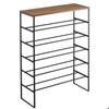 Étagère À Chaussures YAMAZAKI Home - 5 Niveaux - Noir - Design Contemporain