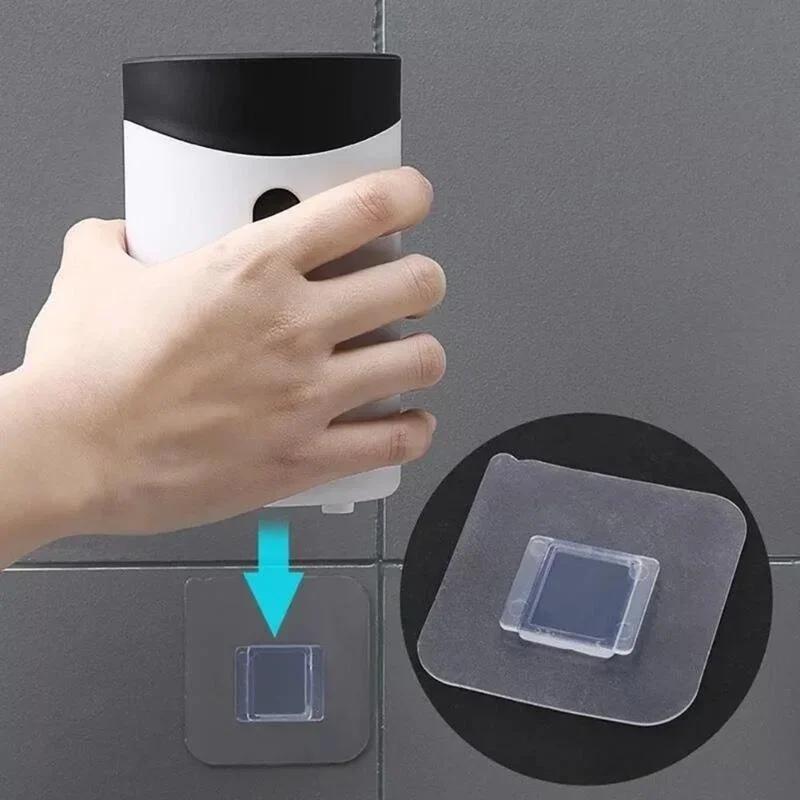 Domácí sprchový kout Nástroj WC kartáče Nástěnný WC čisticí kartáč s dlouhou rukojetí a základnou Koupelnové WC