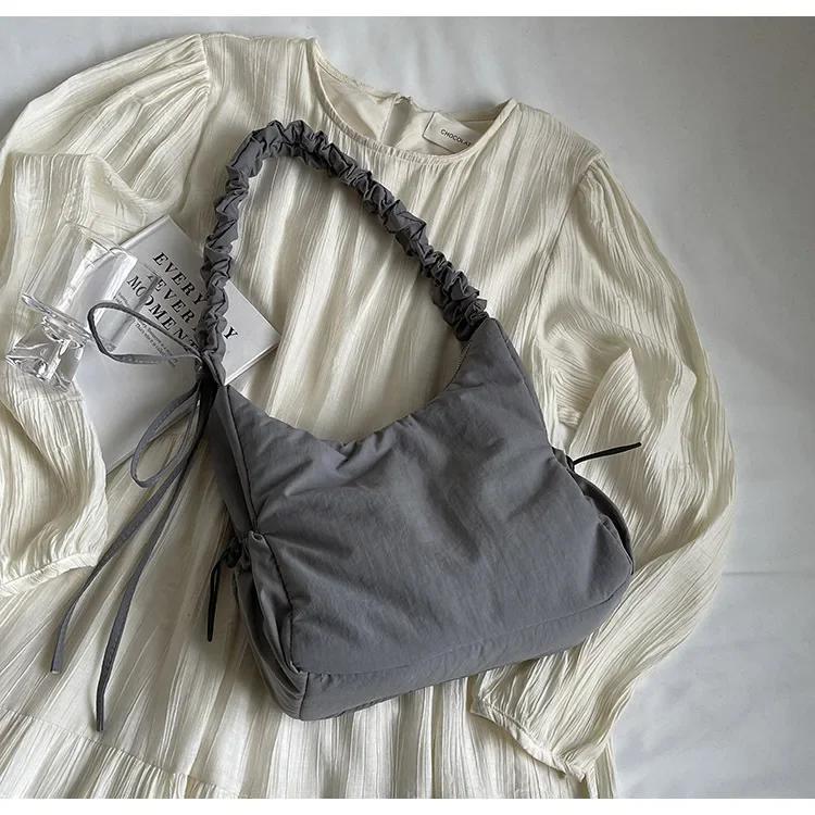 High-quality Nylon Women's Shoulder Bag Work Style Casual Crossbody Bag 2026 New Trend Fashion Y2K Handbags Travel Shopping