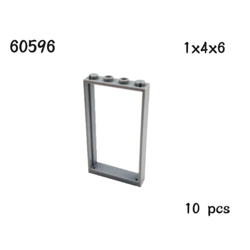 

1x4x6 дверная коробка умные окна 10 шт. 60596 60616 60803 57894 60623 60621 92589 детали MOC аксессуары для модели из строительных блоков дома