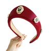 Retro Velvet Women Headband Smooth European and American Hairpin Headband Hair Hoop Lady Headwear