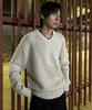 INTEMPOMOOD Croffle Round Neck Knit_Ivory