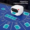 Automatic Card Dealer Programming 360 180 Degree Deal Self Cleaning 2500mAh Battery Operated Card Dealer Machine for Home