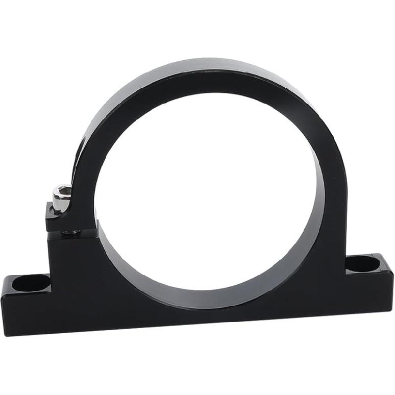 1-1/4  Fuel Filter Brackets Single 31mm Hole Aluminium Black 31mm hole