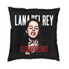 Fashion Jesus Lana Del Rey Cushion Cover 45X45 Velvet Throw Pillow Case For Sofa Car Square Pillowcase Bedroom Decoration
