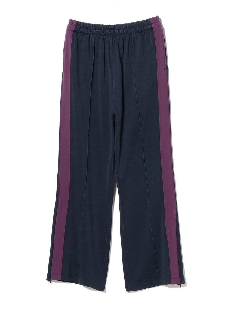 Beams Boy Women's Side Stripe Work Pants, Navy/Free Size