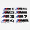 3D ABS M Logo Car Rear Trunk Emblem Badge Sticker For BMW M M1 M2 M3 M4 M5 M6 M7 M8 E46 E36 E34 F10 E90 F30 E60 E53 E30 E92 E87 LNJ0