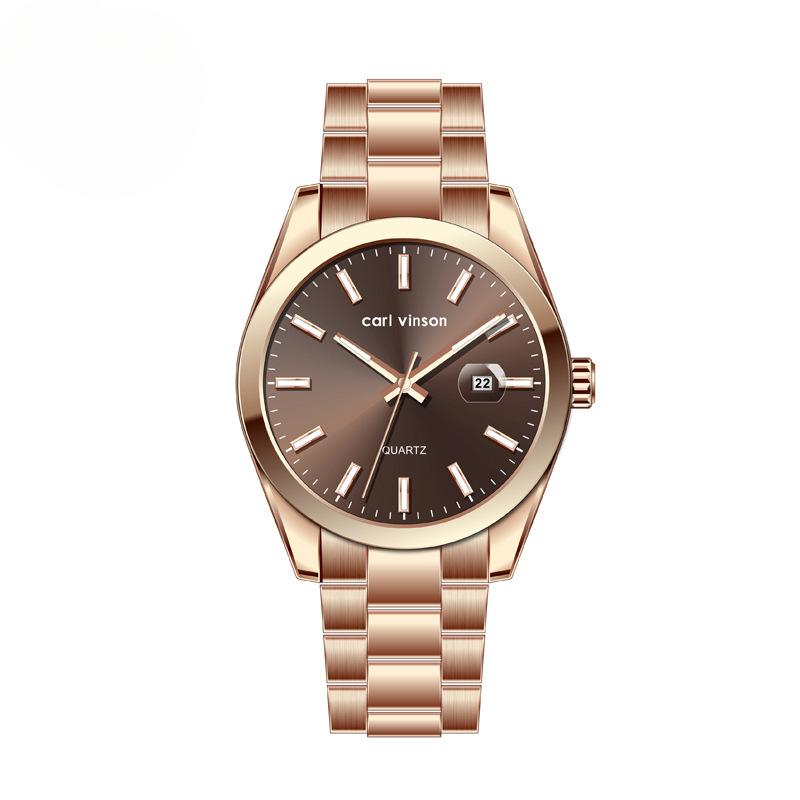 

Мужские кварцевые часы для бизнеса, светящиеся в темноте, водонепроницаемые, мужские часы Boutique