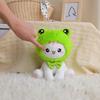 Shark Frog Strawberry Octopus Sitting Cat Plush Toy Stuffed Birthday Kid Gift