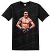 Erwin Smith MMA Fighter T Shirt Bloodied Combat Portrait Graphic Fight Fan Tee